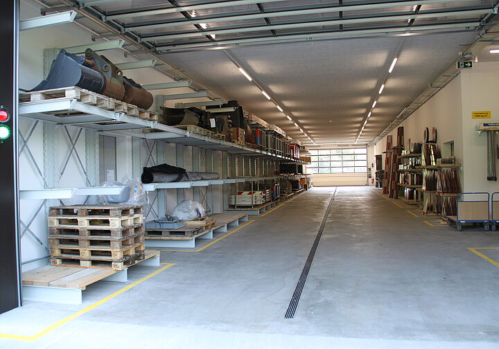 cantilever racking galvanized