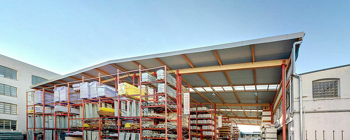 Armazém autoportante