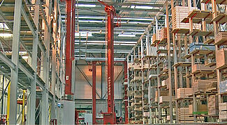 cantilever racking, automatic warehouse, stacker crane